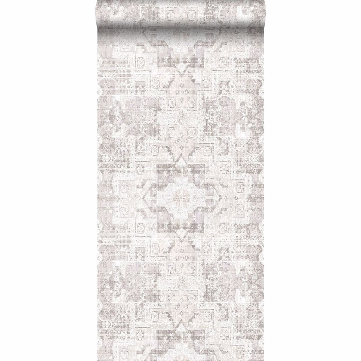 desmond-beige-distressed-medallion-wallpaper-york-wallcoverings-dd148654 - York Wallcoverings Wallpaper