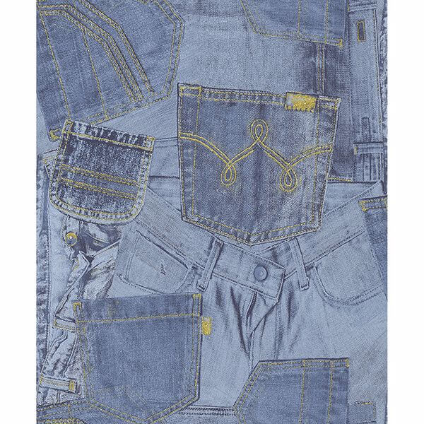 inky-denim-jean-pocket-wallpaper-york-wallcoverings-m1060 - York Wallcoverings Wallpaper