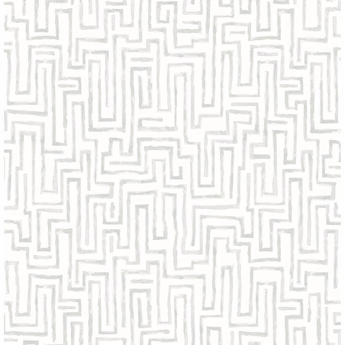 ramble-grey-geometric-wallpaper-york-wallcoverings-2861-25703 - York Wallcoverings Wallpaper