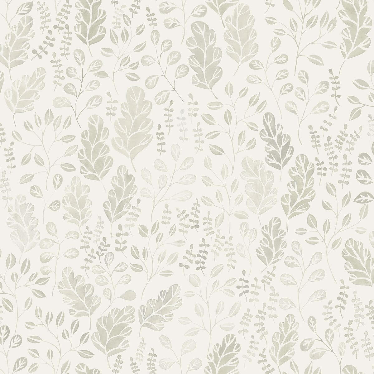 isha-beige-leaf-wallpaper-york-wallcoverings-2948-27011 - York Wallcoverings Wallpaper