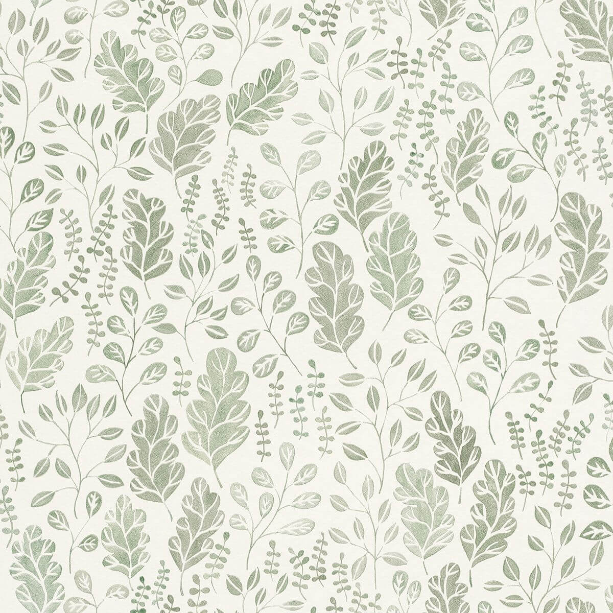 isha-green-leaf-wallpaper-york-wallcoverings-2948-27014 - York Wallcoverings Wallpaper