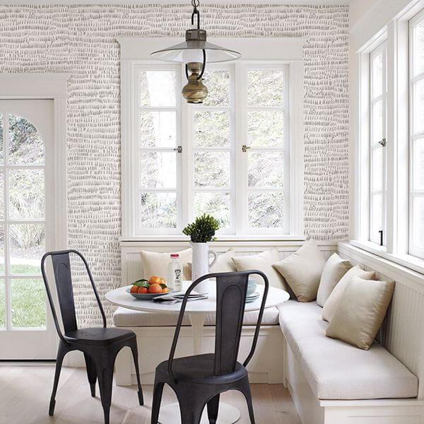 kylver-grey-peel-and-stick-wallpaper-york-wallcoverings-nu3387 - York Wallcoverings Wallpaper