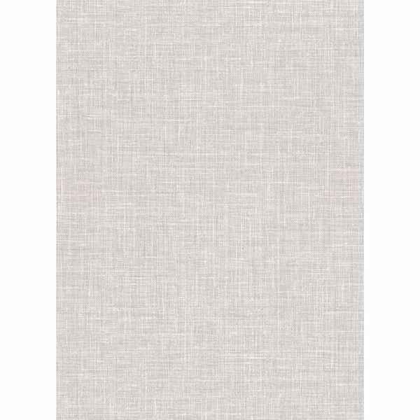 Upton Light Grey Faux Linen Wallpaper - York Wallcoverings - 2921-50308