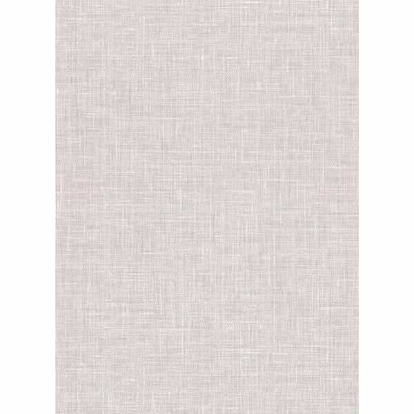 upton-light-grey-faux-linen-wallpaper-york-wallcoverings-2921-50308 - York Wallcoverings Wallpaper