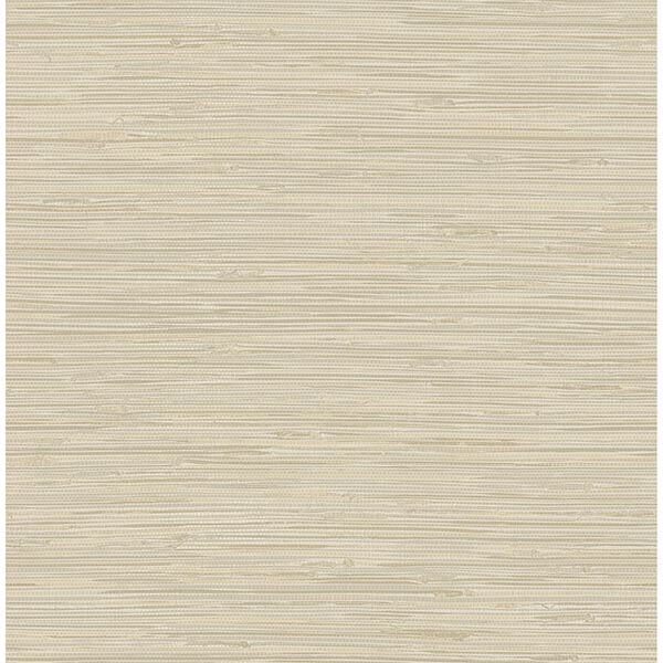 tibetan-grasscloth-cream-peel-and-stick-wallpaper-york-wallcoverings-nus3336 - York Wallcoverings Wallpaper
