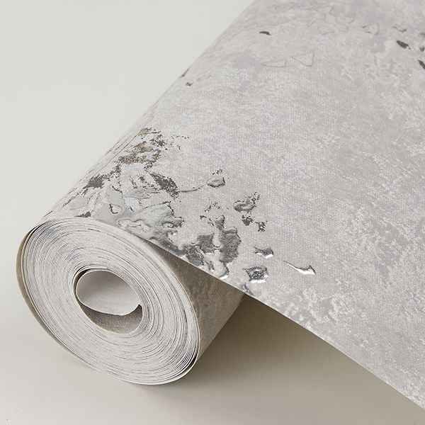 Misty Grey Distressed Dandelion Wallpaper - York Wallcoverings - 2904-00303 - York Wallcoverings Wallpaper