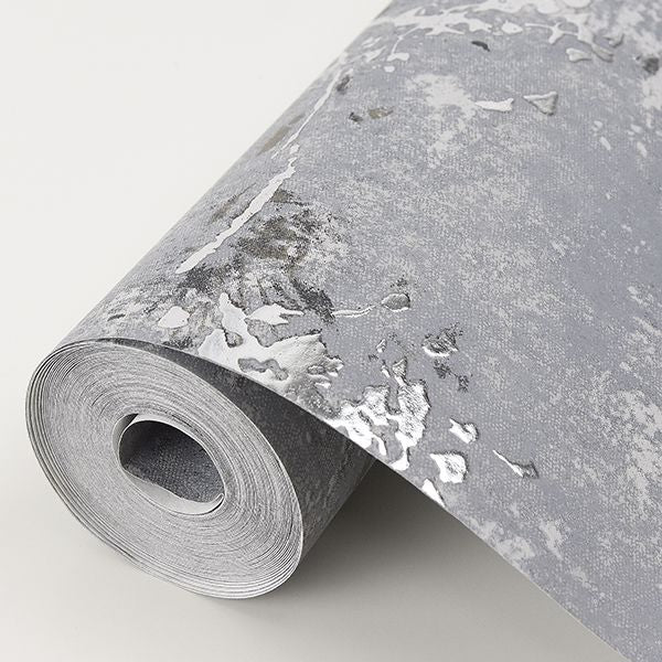 misty-charcoal-distressed-dandelion-wallpaper-york-wallcoverings-2904-00306 - York Wallcoverings Wallpaper