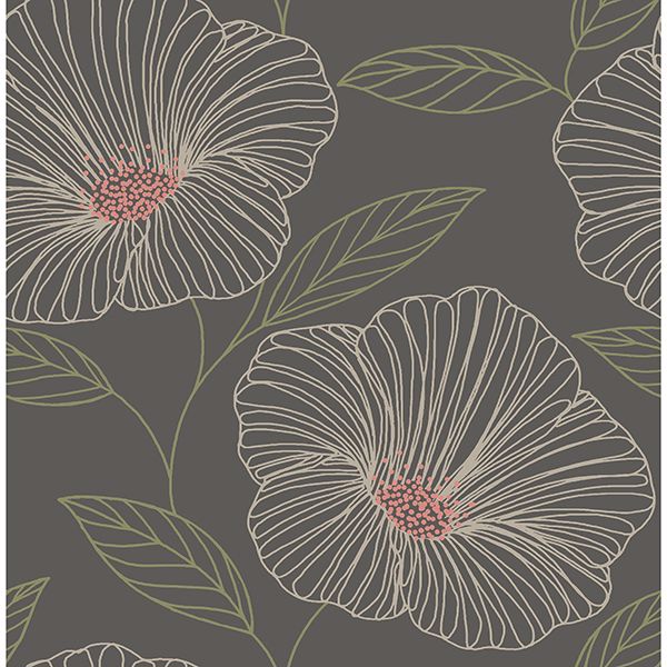 mythic-brown-floral-wallpaper-york-wallcoverings-2904-24319