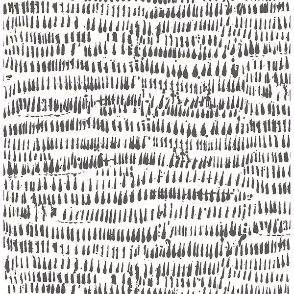 runes-black-brushstrokes-wallpaper-york-wallcoverings-2904-24354 - York Wallcoverings Wallpaper