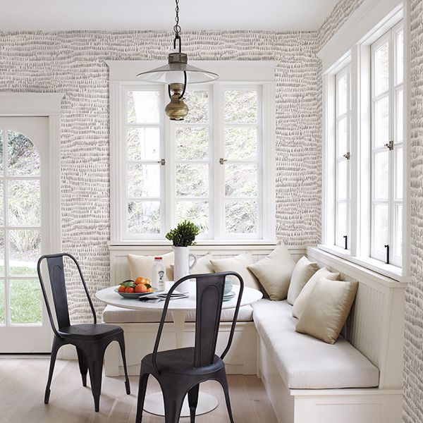 runes-taupe-brushstrokes-wallpaper-york-wallcoverings-2904-24355 - York Wallcoverings Wallpaper