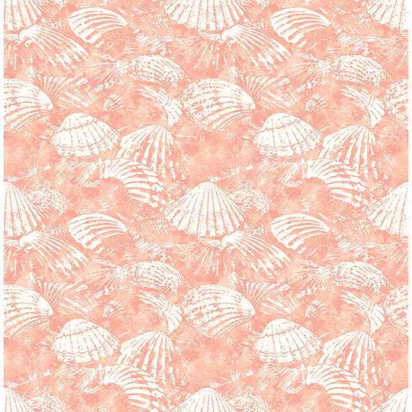 Surfside Coral Shells Wallpaper - York Wallcoverings - 2904-25689 - York Wallcoverings Wallpaper