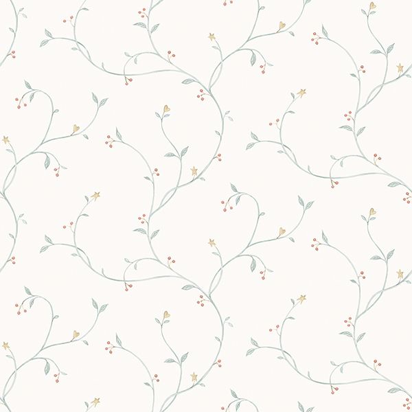 kurt-light-green-tin-star-trail-wallpaper-york-wallcoverings-3119-09159 - York Wallpaper Wallpaper