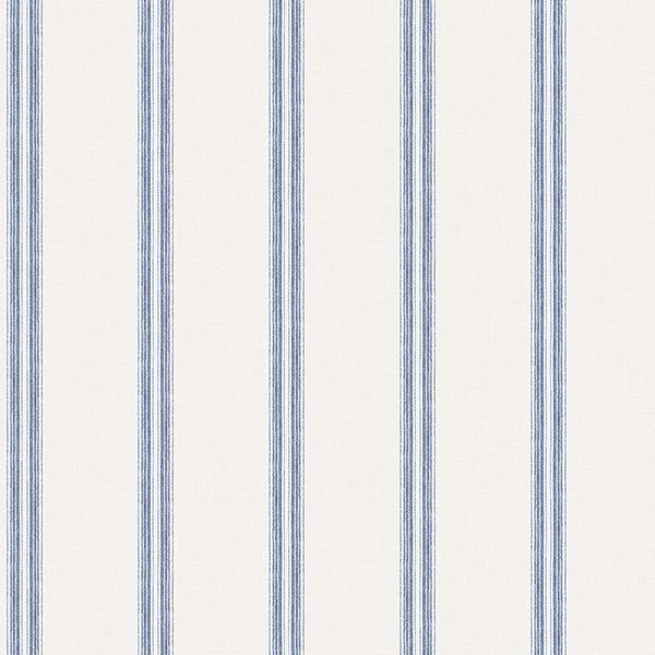 johnny-navy-stripes-wallpaper-york-wallcoverings-3119-13072 - York Wallpaper Wallpaper