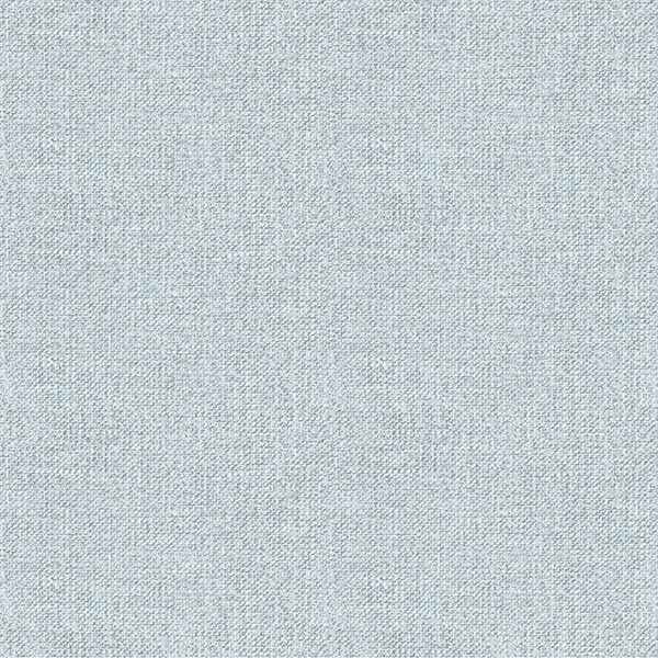 Waylon Blue Faux Fabric Wallpaper - York Wallcoverings - 3119-13525