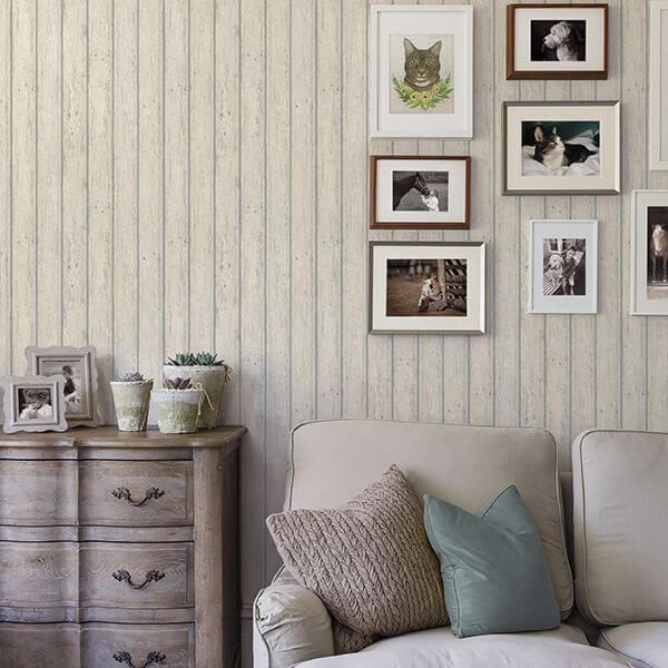 jack-beige-weathered-clapboards-wallpaper-york-wallcoverings-3119-66107 - York Wallcoverings Wallpaper