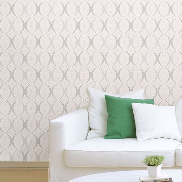 circulate-light-silver-peel-and-stick-wallpaper-york-wallcoverings-nus1704 - York Wallcoverings Wallpaper
