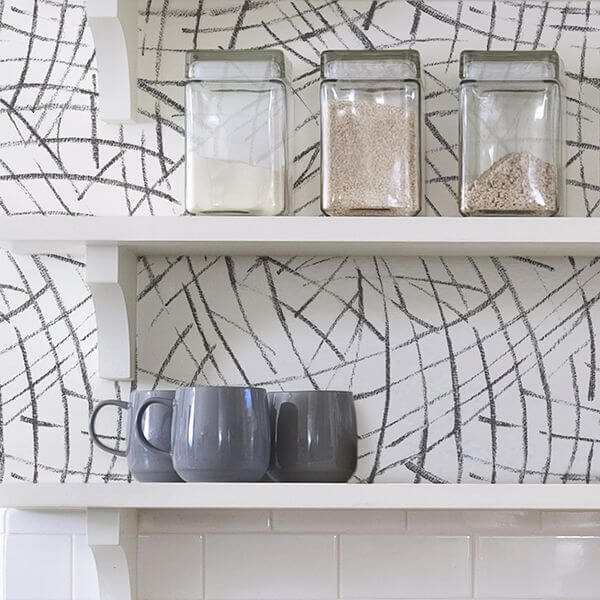 black-imprint-peel-and-stick-wallpaper-york-wallcoverings-nus3500 - York Wallcoverings Wallpaper