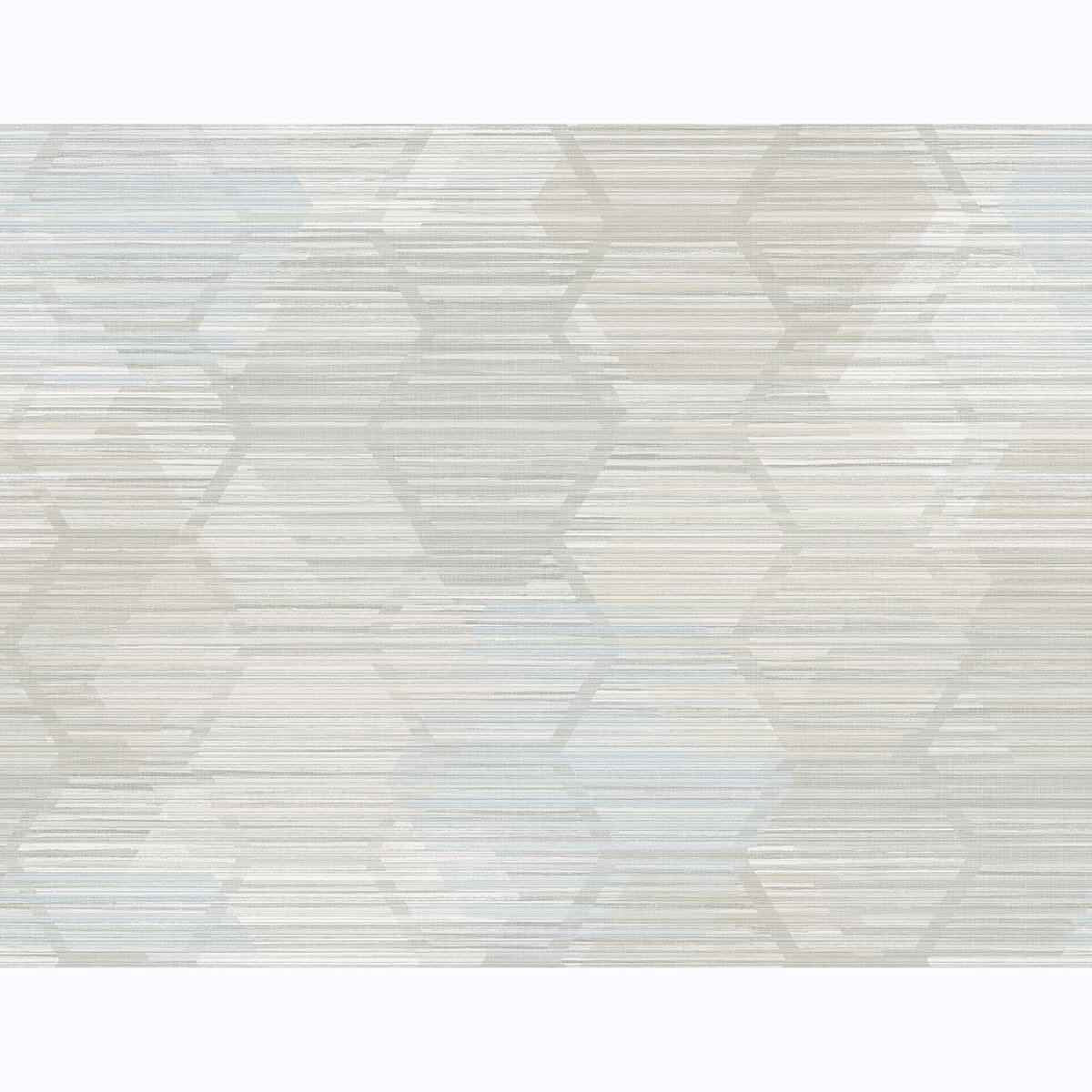 Jabari Grey Geometric Faux Grasscloth Wallpaper - York Wallcoverings - 2949-60502 - York Wallcoverings Wallpaper