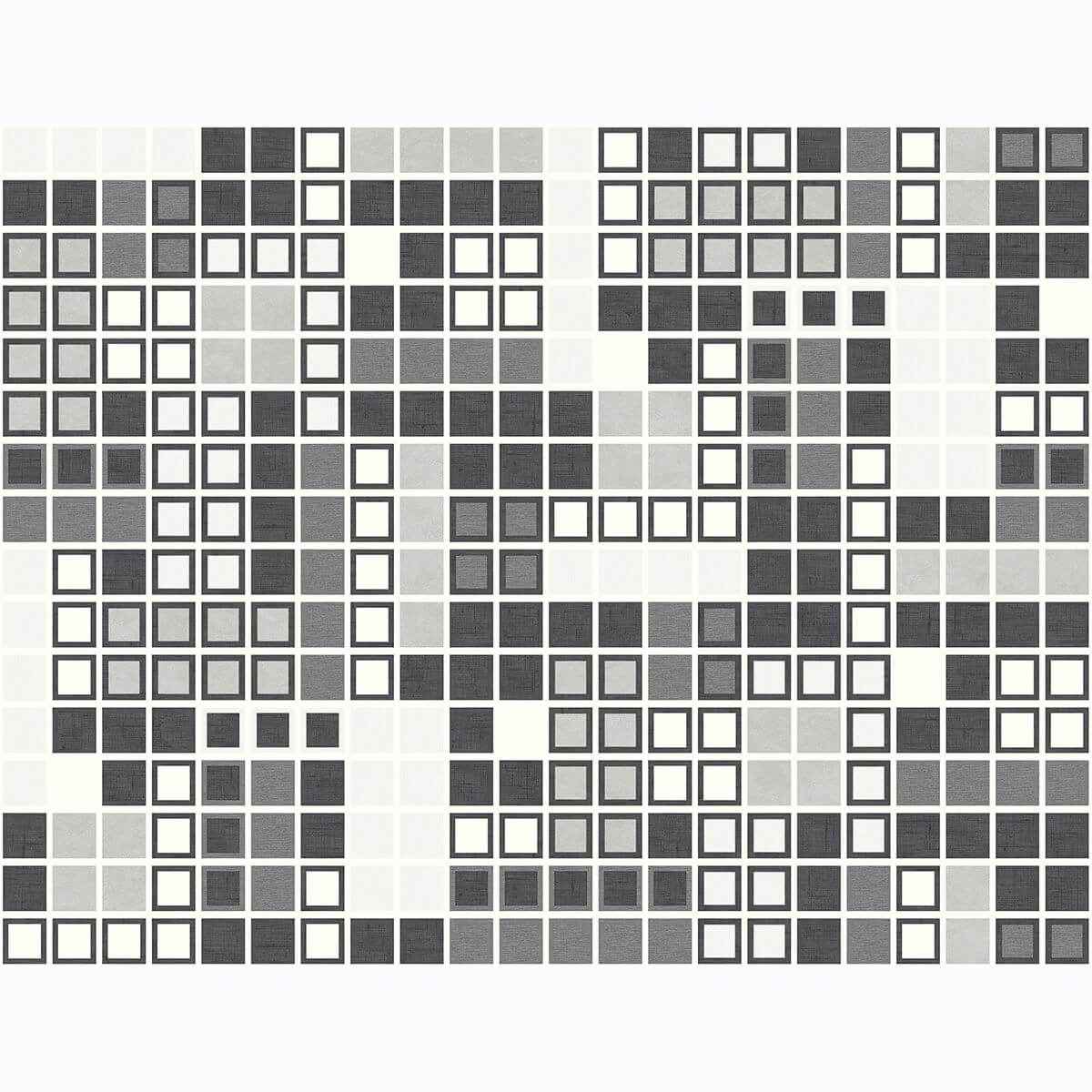 Bantry Black Geometric Wallpaper - York Wallcoverings - 2949-60700