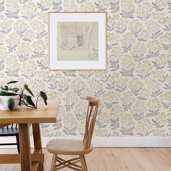yellow-wethersfield-peel-and-stick-wallpaper-york-wallcoverings-nus3546 - York Wallcoverings Wallpaper