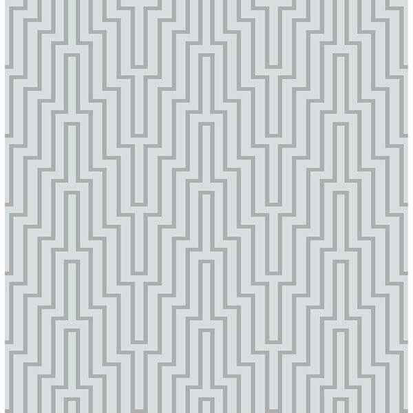 Sky Blue Crystalline Self Adhesive Wallpaper - York Wallcoverings - SLS3516 - York Wallcoverings Wallpaper