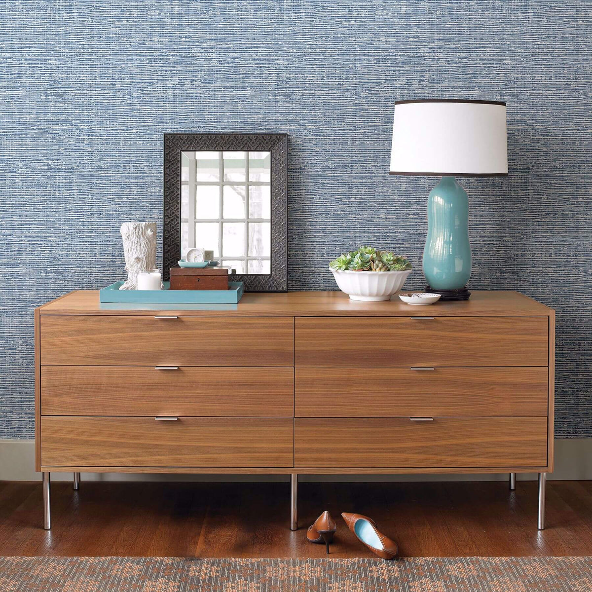 Vivanta Blue Texture Wallpaper | A-Street Prints 2949-60402 – The WorkRoom