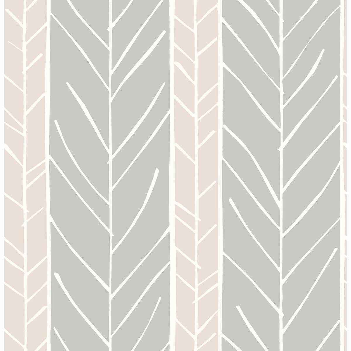 Lottie Rose Stripe Wallpaper - York Wallcoverings - 2903-25819