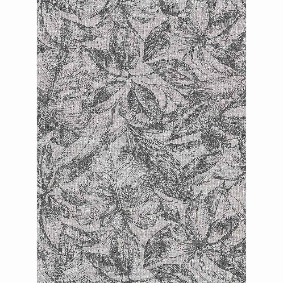 Simone Grey Tropical Wallpaper - York Wallcoverings - 2910-2743 - York Wallcoverings Wallpaper