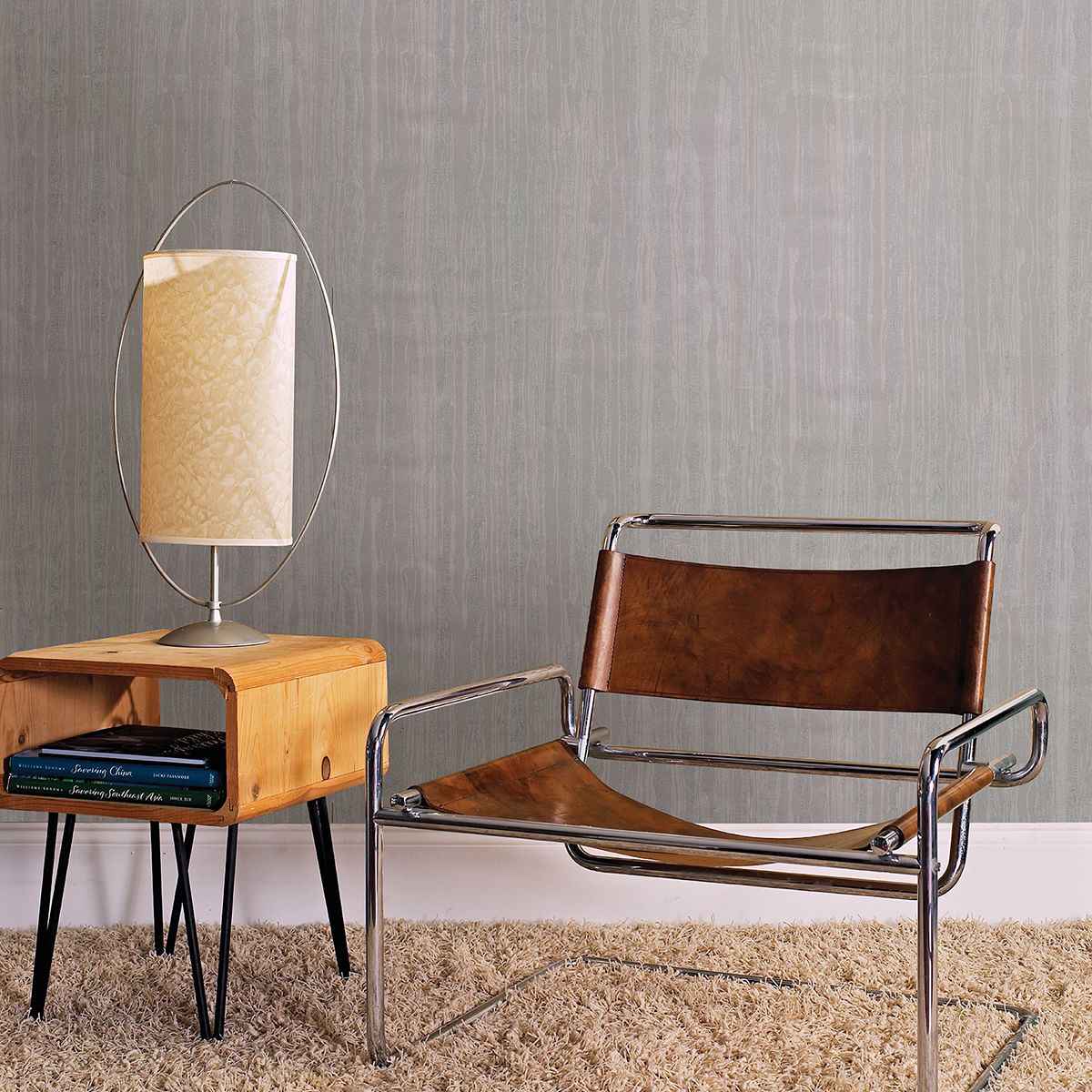 nova-silver-faux-wood-wallpaper-york-wallcoverings-2927-10105 - York Wallcoverings Wallpaper
