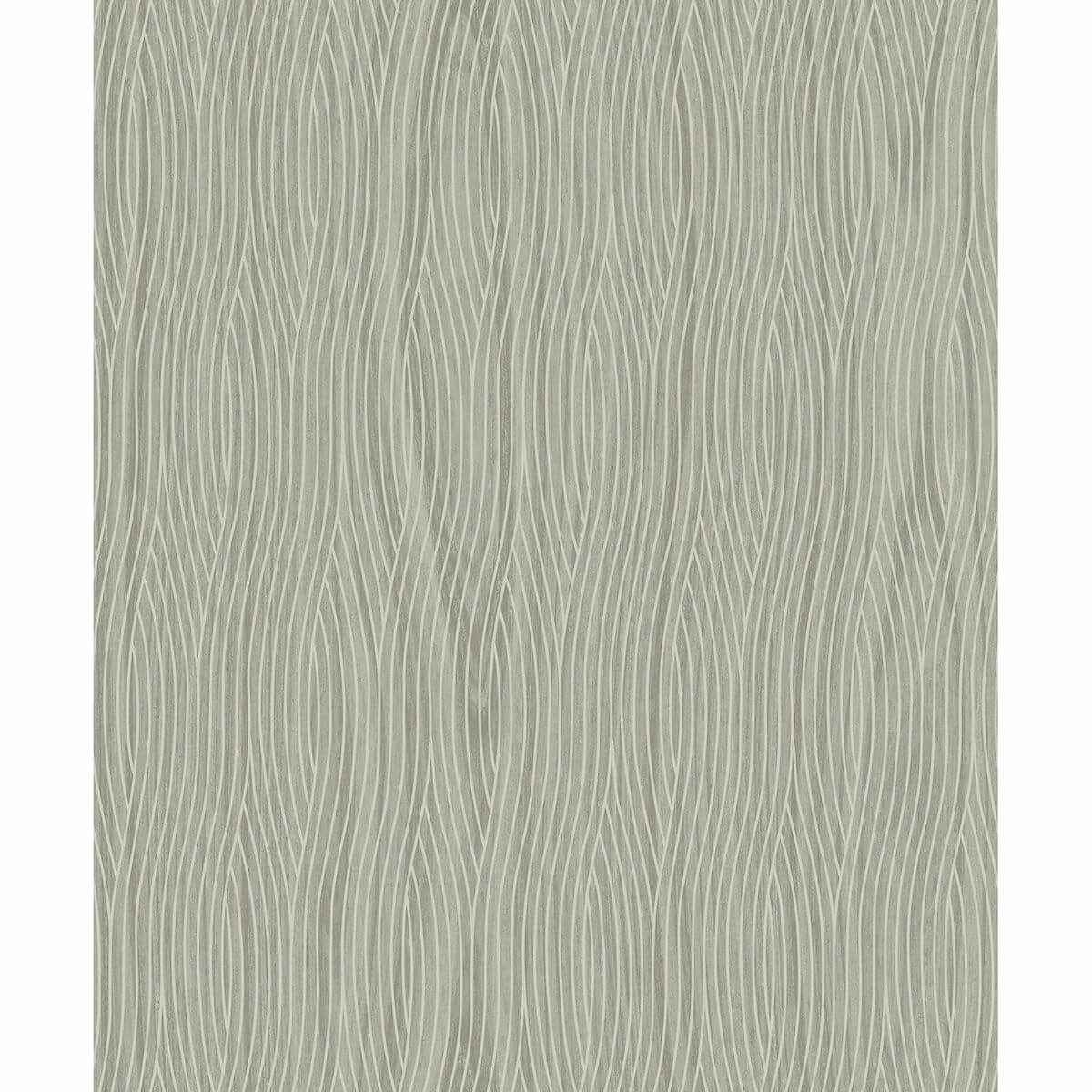 Grayson Grey Geometric Wallpaper - York Wallcoverings - SDM10504