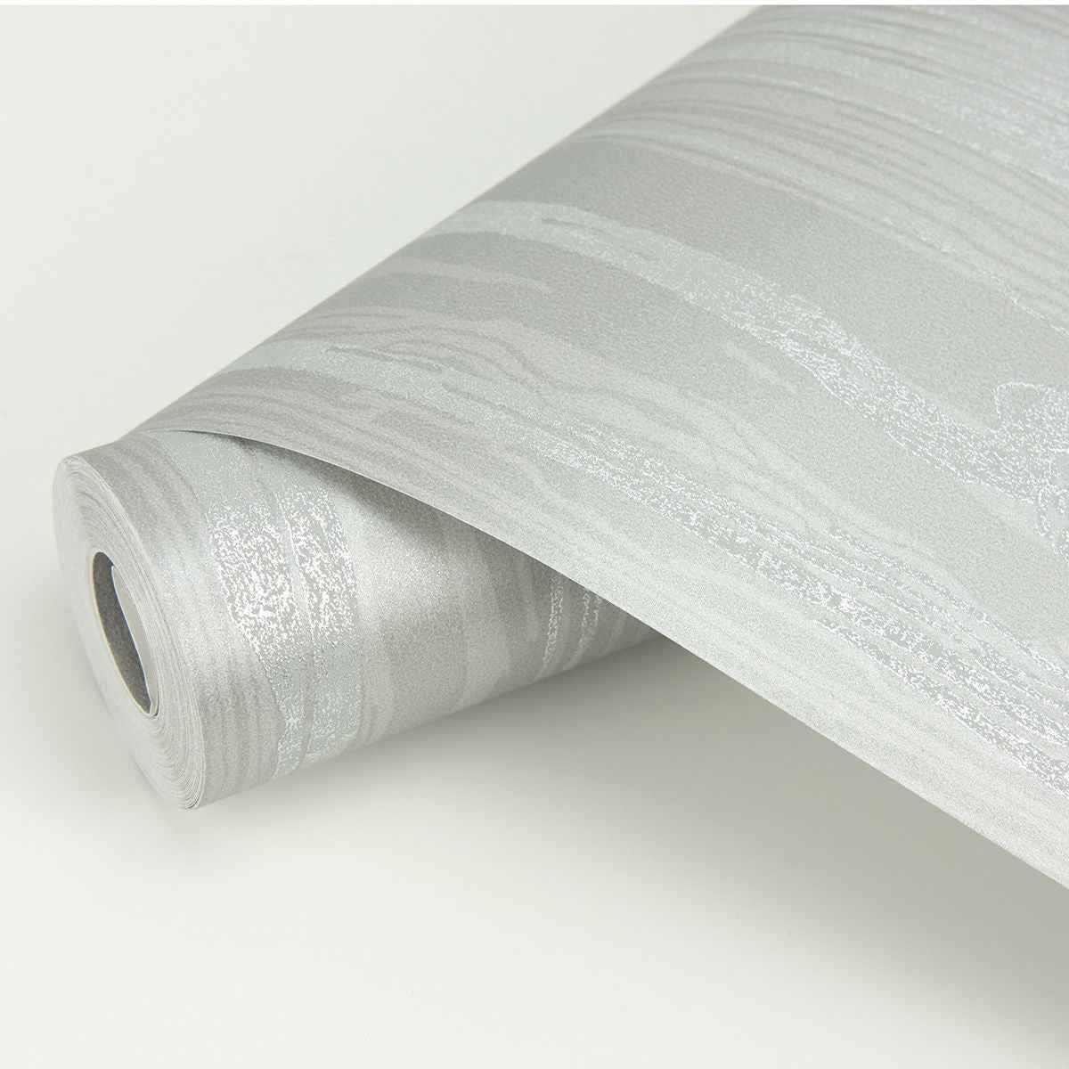 nova-silver-faux-wood-wallpaper-york-wallcoverings-2927-10105 - York Wallcoverings Wallpaper