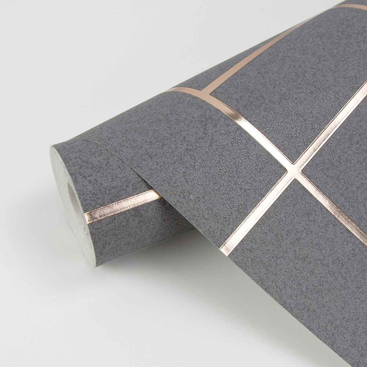 mason-dark-grey-geometric-wallpaper-york-wallcoverings-2927-42492 - York Wallcoverings Wallpaper