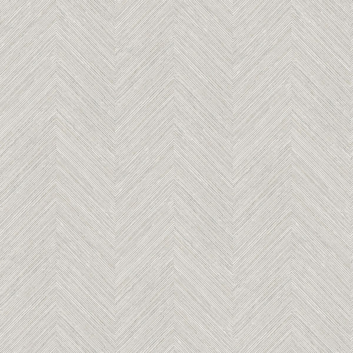 Caladesi Light Grey Faux Linen Wallpaper - York Wallcoverings - 3120-13676
