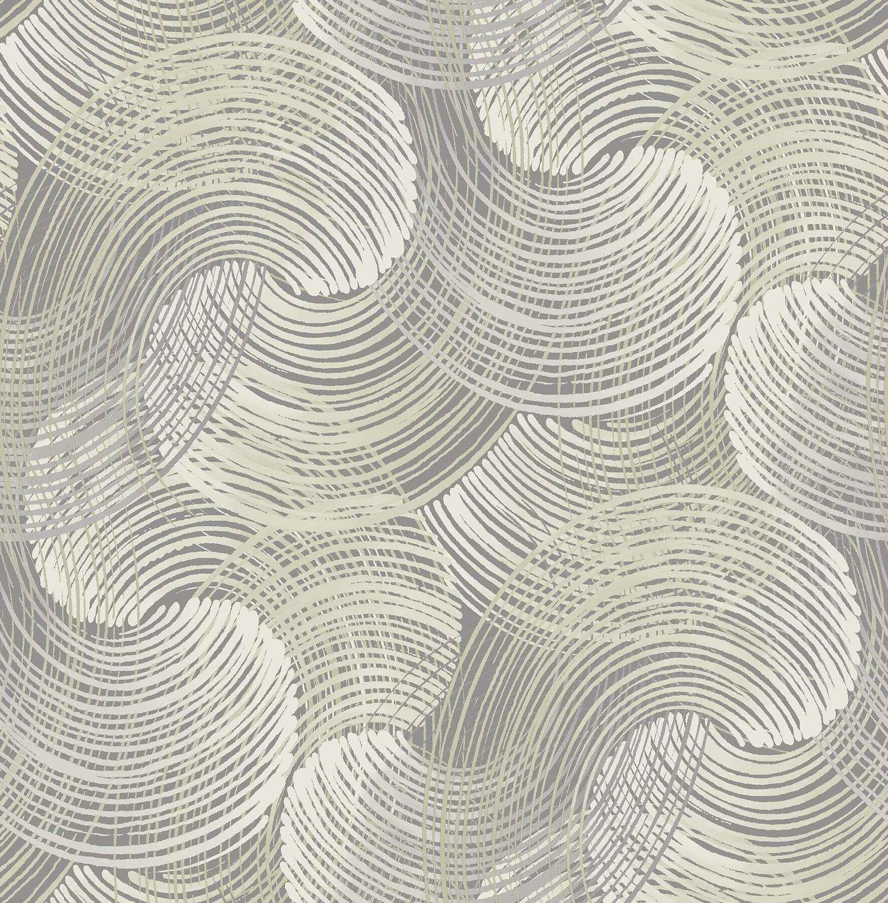 karson-grey-swirling-geometric-wallpaper-york-wallcoverings-2964-25906 - York Wallcoverings Wallpaper