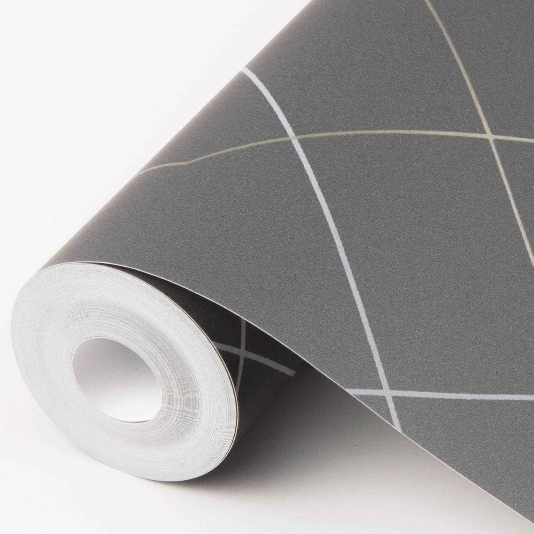 ballard-grey-geometric-wallpaper-york-wallcoverings-2964-25912 - York Wallcoverings Wallpaper