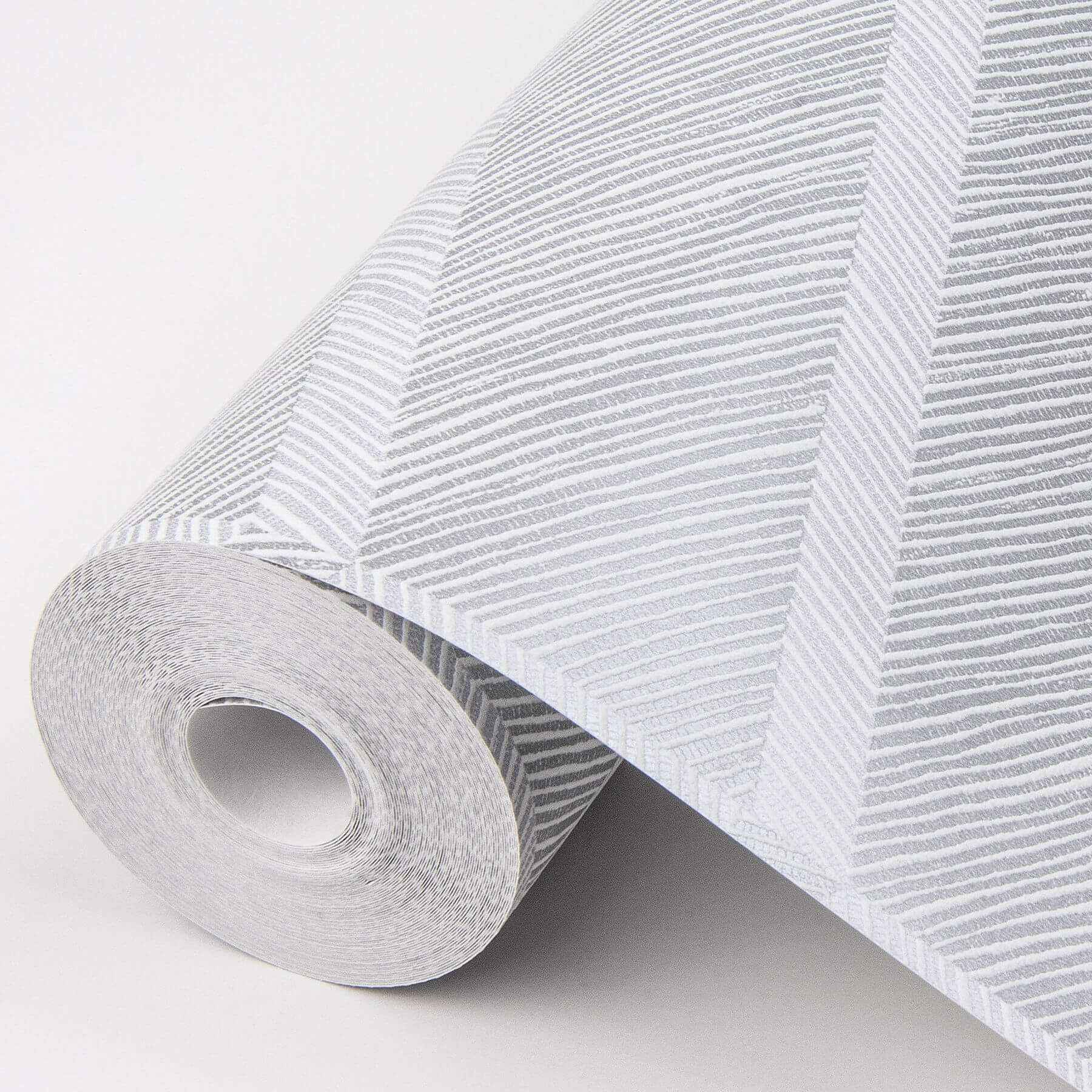 aspen-grey-chevron-wallpaper-york-wallcoverings-2964-25920 - York Wallcoverings Wallpaper