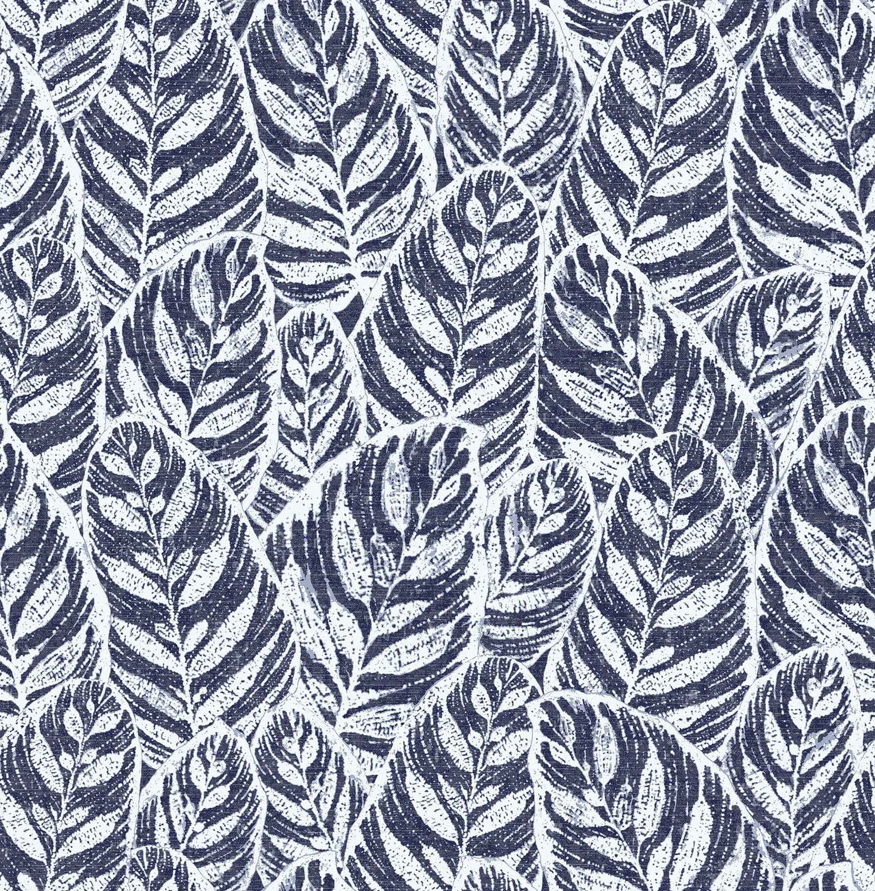 del-indigo-indigo-botanical-wallpaper-york-wallcoverings-2964-25921 - York Wallcoverings Wallpaper