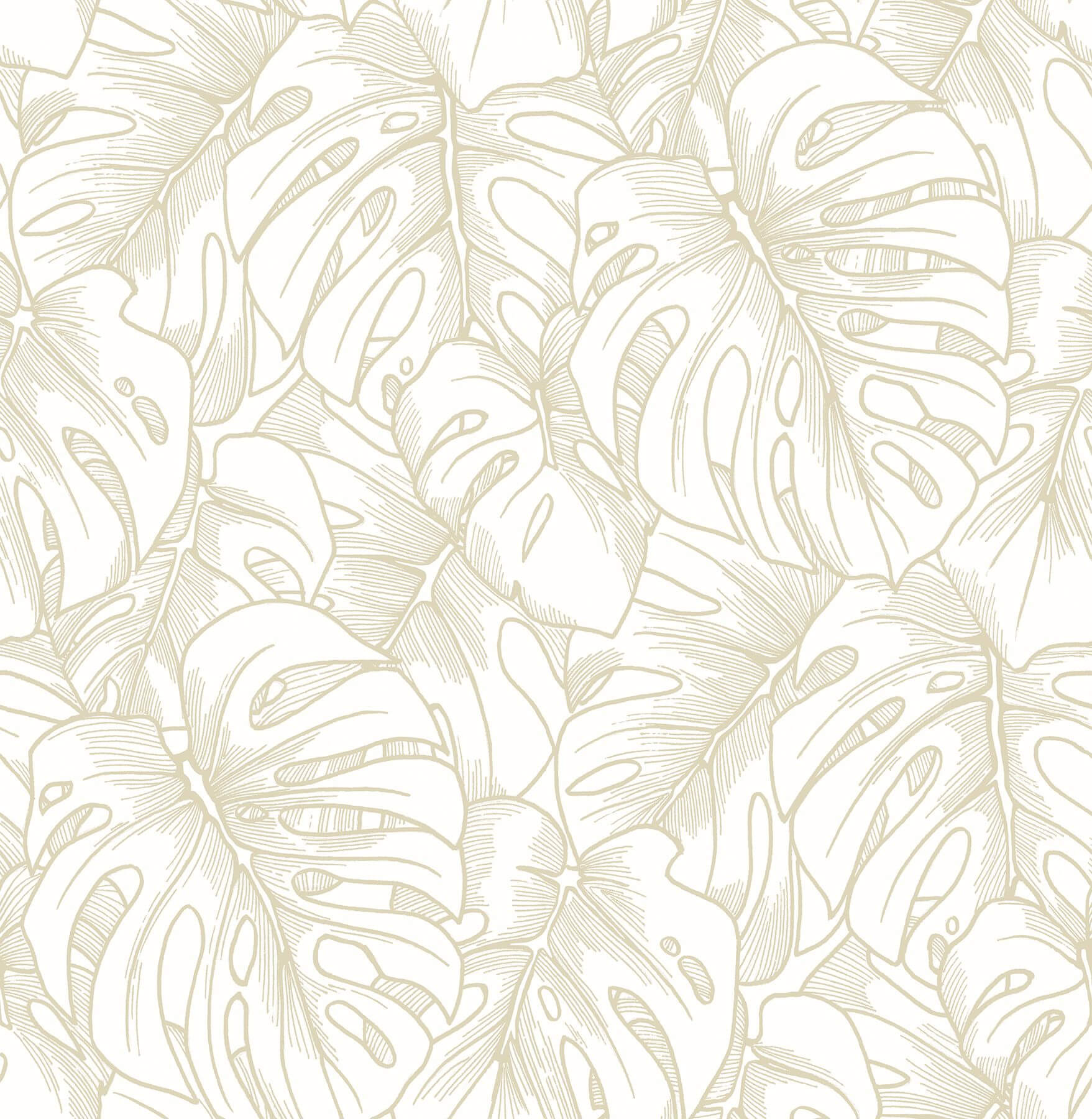 balboa-gold-botanical-wallpaper-york-wallcoverings-2964-87341 - York Wallpaper Wallpaper