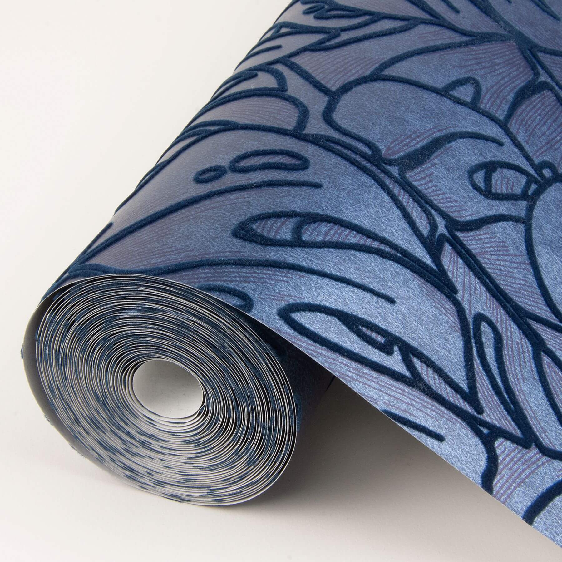 balboa-indigo-botanical-wallpaper-york-wallcoverings-2964-87342 - York Wallpaper Wallpaper