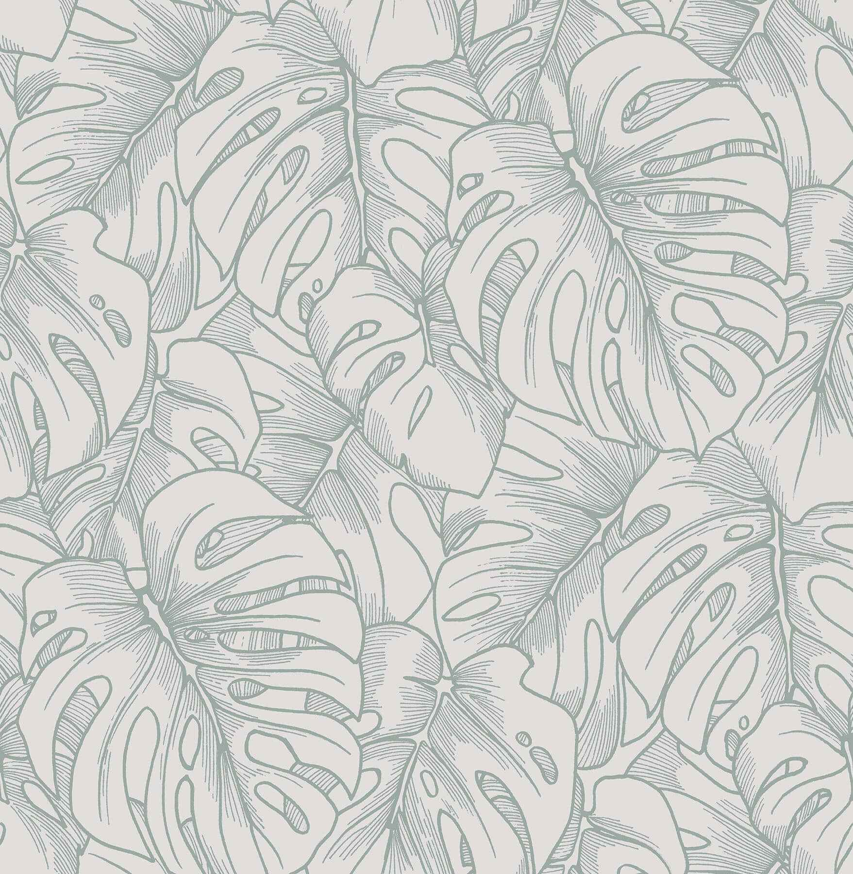 balboa-olive-botanical-wallpaper-york-wallcoverings-2964-87343 - York Wallcoverings Wallpaper