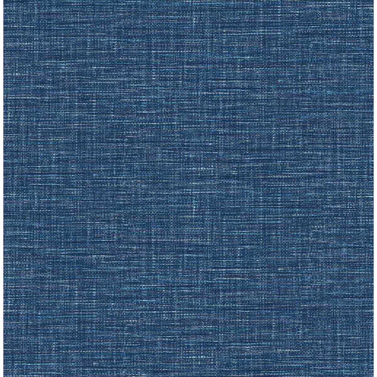 exhale-dark-blue-woven-texture-wallpaper-york-wallcoverings-2969-24120 - York Wallcoverings Wallpaper