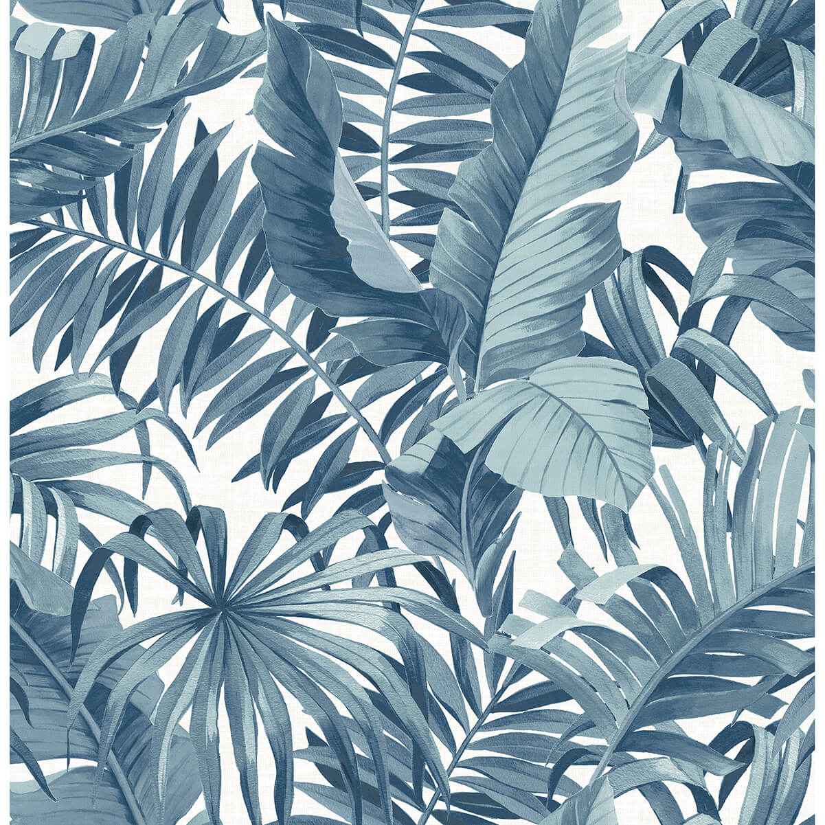 alfresco-blue-tropical-palm-wallpaper-york-wallcoverings-2969-24133 - York Wallcoverings Wallpaper