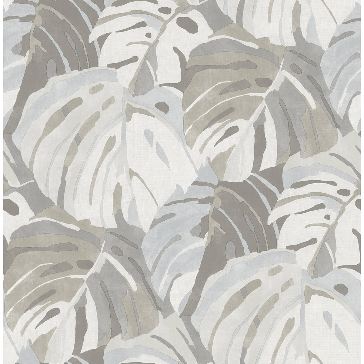samara-stone-monstera-leaf-wallpaper-york-wallcoverings-2969-26008 - York Wallcoverings Wallpaper