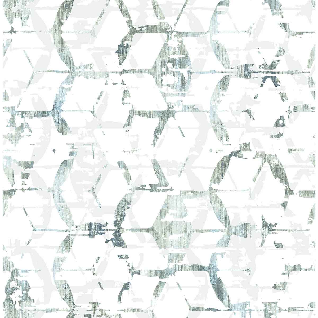 augustine-slate-distressed-geometric-wallpaper-york-wallcoverings-2969-26042 - York Wallcoverings Wallpaper
