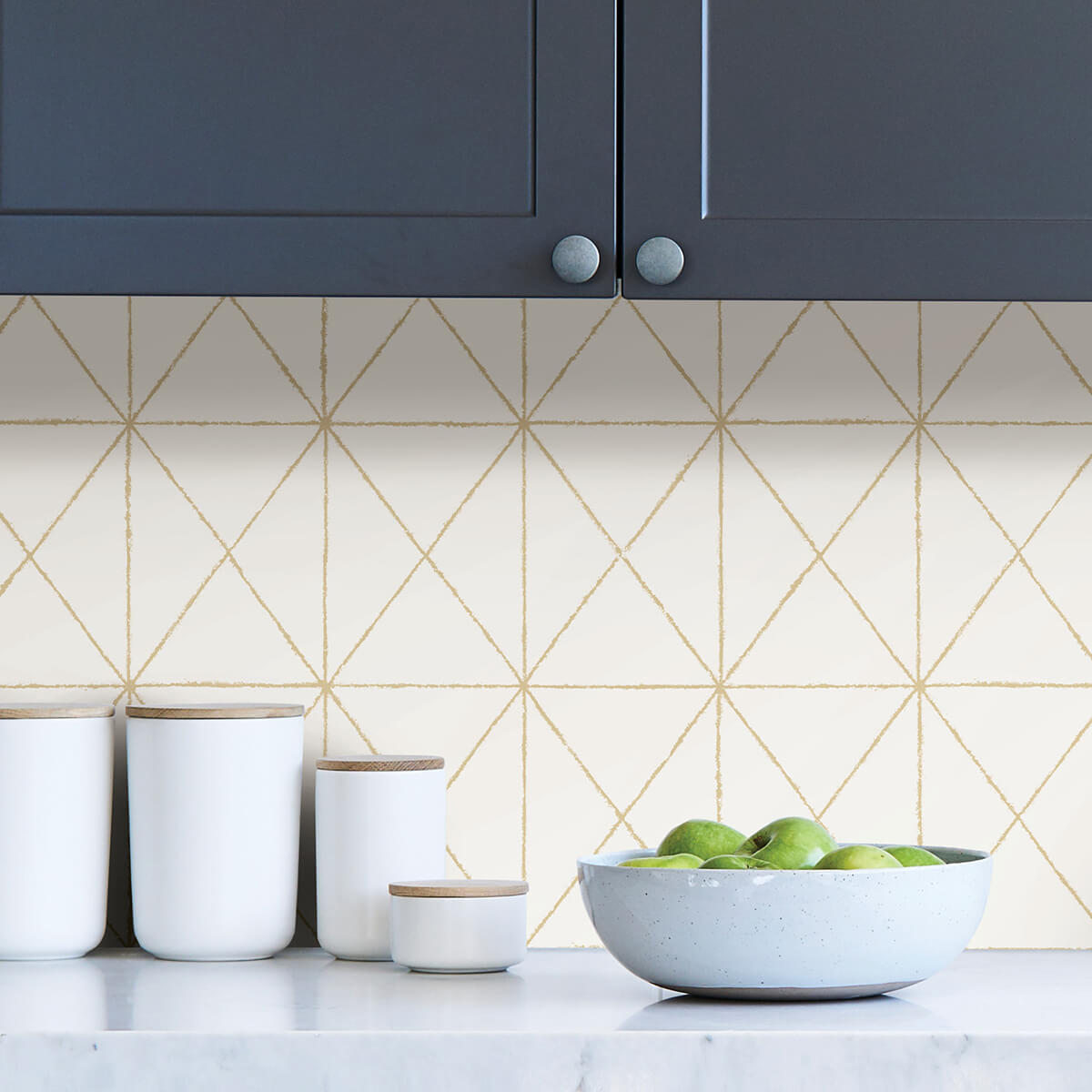 white-gold-get-in-line-peel-and-stick-wallpaper-york-wallcoverings-nus3577 - York Wallcoverings Wallpaper