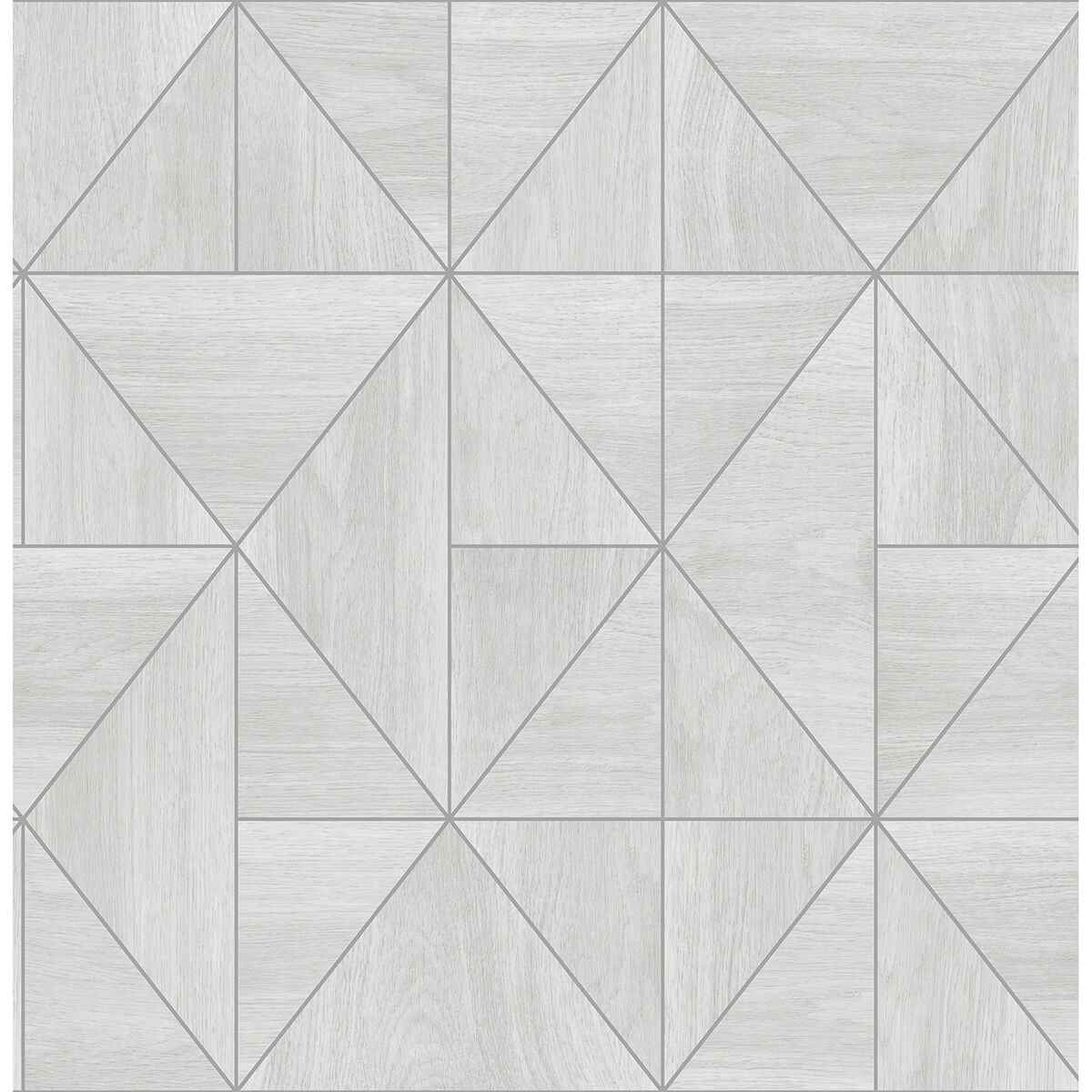 Cheverny Light Grey Wood Tile Wallpaper - York Wallcoverings - 2896-25320 - York Wallcoverings Wallpaper
