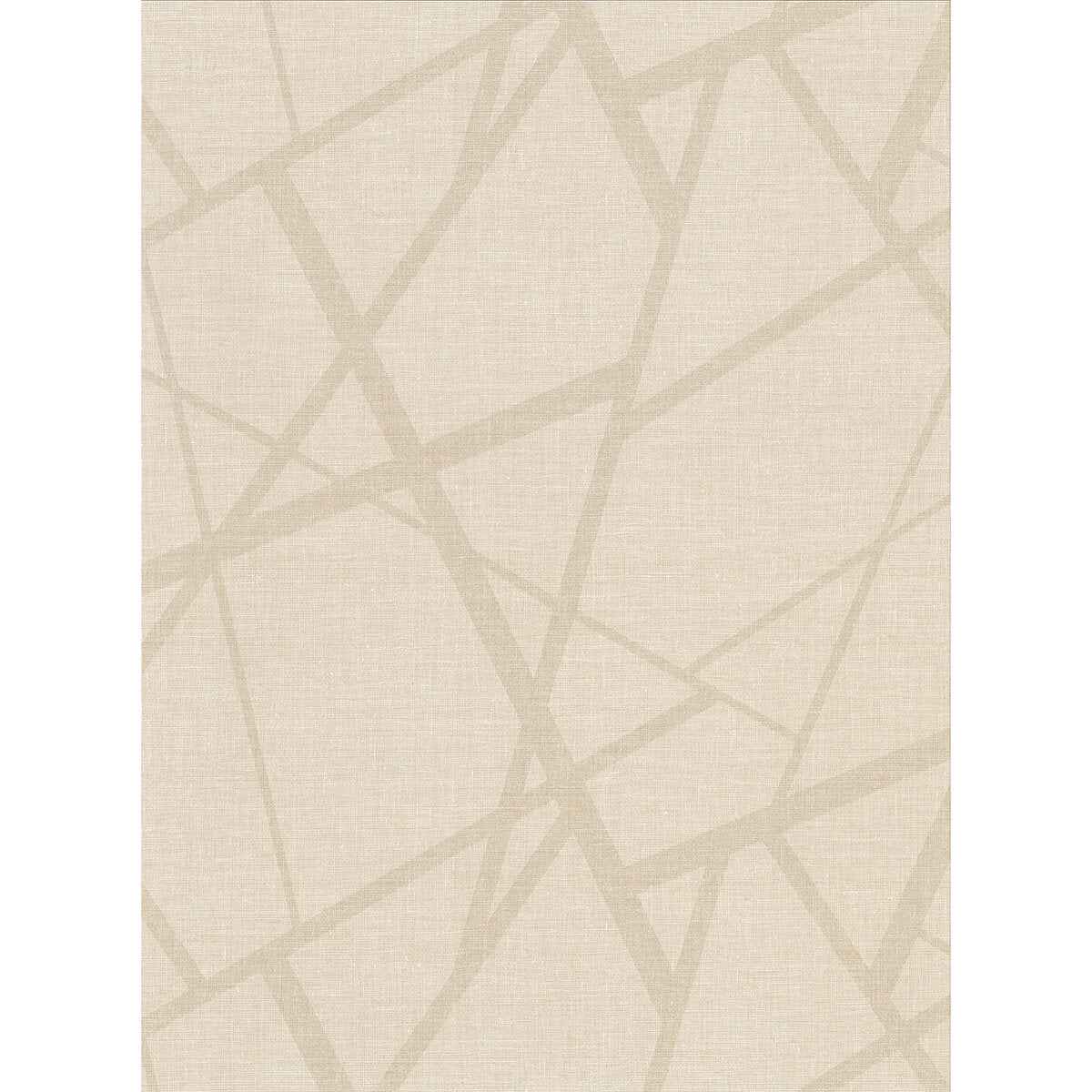 Avatar Cream Abstract Geometric Wallpaper - York Wallcoverings - 2945-1102