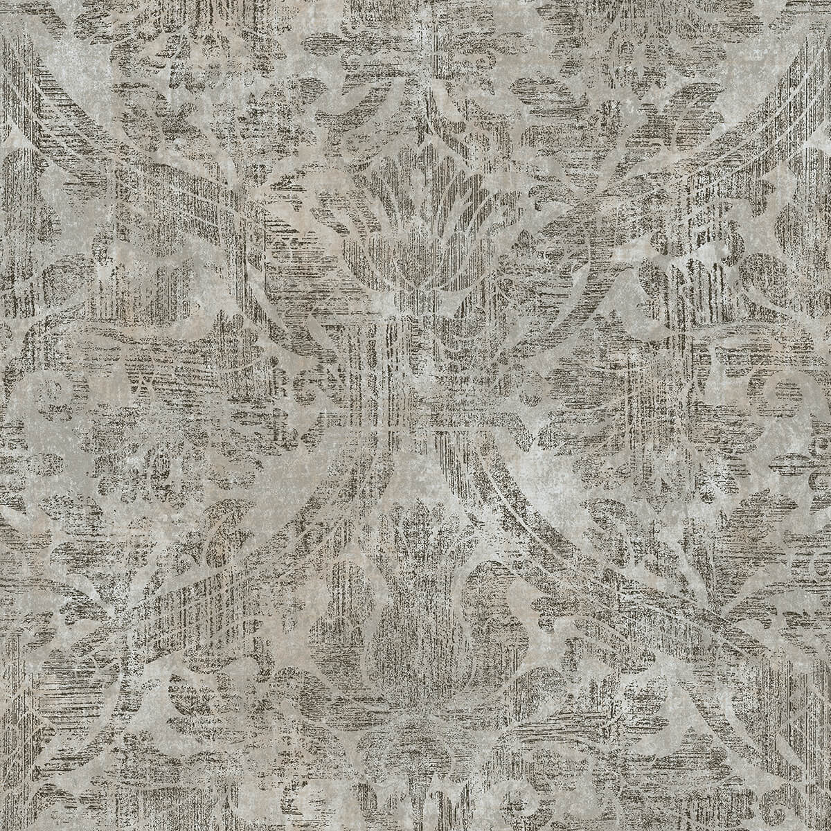 abigail-grey-damask-wallpaper-york-wallcoverings-2945-2755 - York Wallcoverings Wallpaper