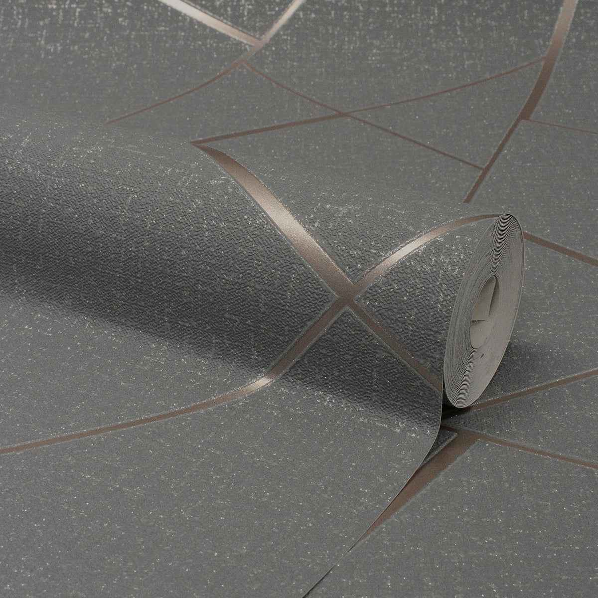 Quartz Copper Fractal Wallpaper - York Wallcoverings - FD42283