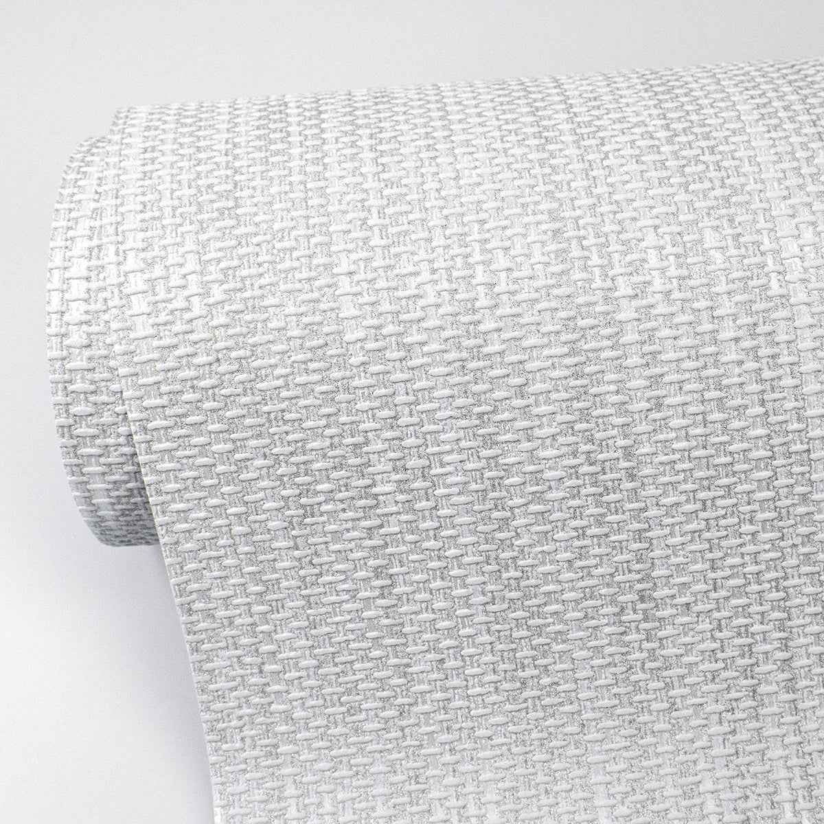 Cahaya White Woven Wallpaper - York Wallcoverings - 4015-3443-11 - York Wallcoverings Wallpaper